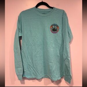 Blue New Orleans Bourbon Street long sleeve